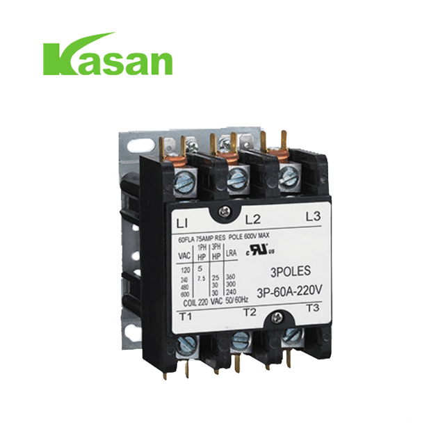 UL hitelesített 30A 3P légkontaktor HVAC 24V/120V/240V/277V/480V